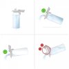 Butelka ION8 BPA Free I8RF350PTSPACE Space